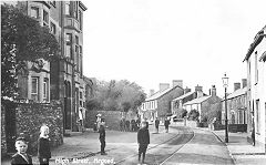 
Sirhowy Tramroad along the High Street, Argoed, © Photo courtesy of Unknown Source