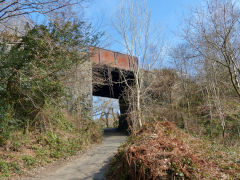 
Twyn-gwyn Lane bridge, Halls Road, Markham, March 2013