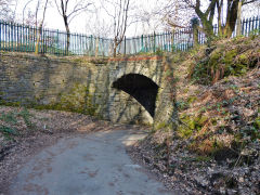 
Twyn-gwyn Lane LNWR bridge at SO 1749 0132, Markham, March 2013