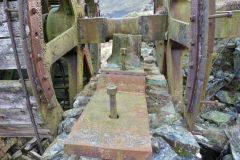 
Bedwellty Pits Quarry incline winding drum, December 2010
