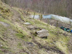 
Hollybush Colliery foundations, March 2013
