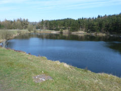 
St James reservoir, Peacehaven, Tredegar, March 2012