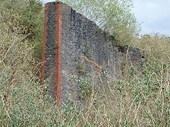 
Conveyor pier at ST 1777 8928 and tips, Bedwas Colliery, April 2012