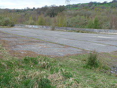 
Loading area at ST 1776 8919 to the South of the railway, Bedwas Colliery, April 2012