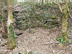 
Bryngwyn Colliery Semi-circular foundations, April 2012