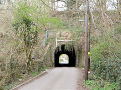 
Pandy Lane bridge at ST 1612 8948 from South, Bedwas, April 2012