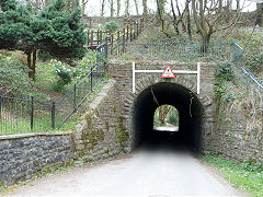 
Pandy Lane bridge culvert at ST 1612 8948, Bedwas, April 2012