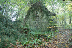 
Twyn-Sych ruins, Cefn Coed Pwll Du Colliery loading bank, Machen, October 2010