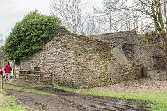 
Machen Forge stables, January 2015