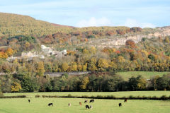 
Machen Quarry from the other side of the valley, October 2010