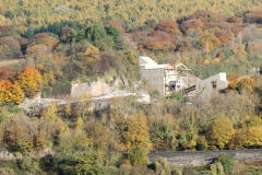
A close-up of the crusher, Machen Quarry, October 2010
