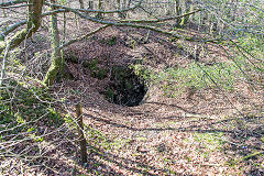
Draethen Central Mines pit, February 2016