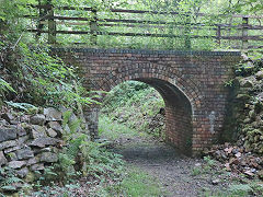 
Rebuilt tramway bridge in the Warren, Caerphilly, May 2026