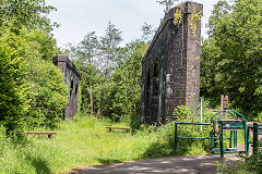 
Penrhos Viaduct, Barry Rly, Caerphilly, June 2015
