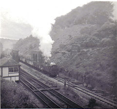 
Penrhos Junction and GWR 66xx, Caerphilly, August 1964