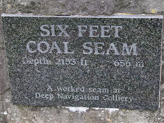 
Deep Navigation Colliery, six feet seam, September 2021