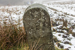 
Marquis of Bute boundary stone, January 2016