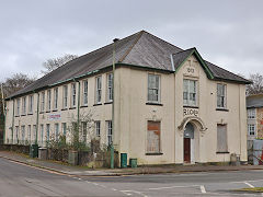
Rhymney Iron Co's offices and yard near 'The Terrace', November 2023