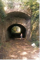 
Clydach Railroad tunnel from the West, Gilwern, 1979