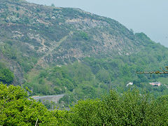 
Daren Ddu Quarry and incline, Clydach Gorge, May 2012,