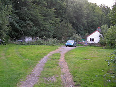 
The site of Llanelly Forge, Gilwern, July 2010