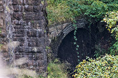 
The Nant Dyer culvert under the Clydach Viaduct, October 2019