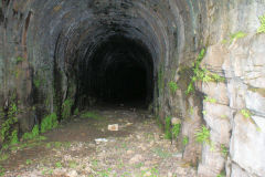 
Clydach Tunnel South bore interior to East, August 2010