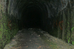 
Clydach Tunnel North bore, interior to East, August 2010