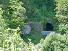 
Gellifelen Tunnel, Eastern portals, Darenfelen, July 2012