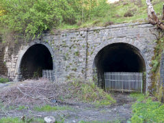 
Gellifelen Tunnel, West portals, May 2013