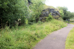 
Llanelly Quarry siding junction, August 2010