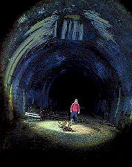 
Morlais Tunnel, Merthyr Tydvil, c2015, © Photo courtesy of Jamie Larke and Gwent Caving Club