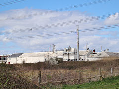 
The site of Caldicot Tinplate Works, April 2021