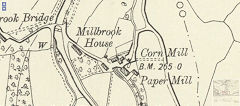 
Millbrook board mills, Glangrwyney, 1899 © Crown Copyright reserved