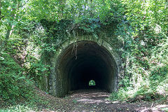 
Eastern portal of Usk tunnel, July 2018