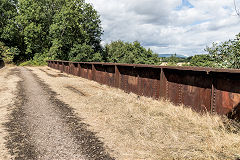 
Viaduct over the River Usk at Usk, July 2018
