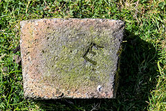 
'E' possibly from Parfitt's Upper Cwmbran brickworks