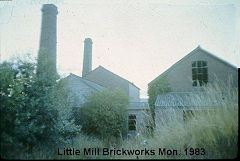 
Little Mill Brickworks in 1983, © Oxford House Industrial History Society