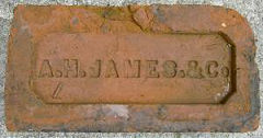 
'A H James & Co', a brickworks in Pontnewydd