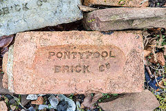 
'Pontypool Brick Co' type 1 from Pontypool Brickworks