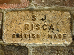 
'SJ Risca British Made', Type 1 from Southwood Jone Brickworks