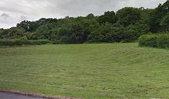 
Possibly Bishpool Brickworks clay pit © 'Google Earth'