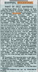 
Bishpool Brickworks newspaper report, 2 December 1905