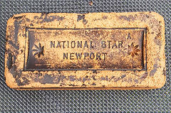 
'National Star Newport A' from Allt-yr-yn brickworks, Newport, © Photo courtesy of Mike Hopkins