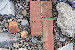 
'Star Newport', a roller imprint from one of the Star Brickworks
