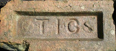 
'TIC' with narrower letter spacing, Tredegar Iron Co, © Photo courtesy of Richard Paterson