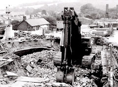 
Tondu Brickworks demolition, c1975, © Photo courtesy of Mike Stokes