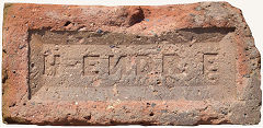 
'Hendre' type 1 from Hendre Brickworks, Pencoed © Photo courtesy of Mike Stokes