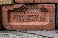 
'Abenbury Marl Beds Wrexham' from Abenbury Brickworks, Wrexham, Denbighshire  © Photo courtesy of Mike Stokes