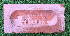 
'Clark Wrexham' type 2, side 1 with '3 ⅛' © Photo courtesy of Jason Stott